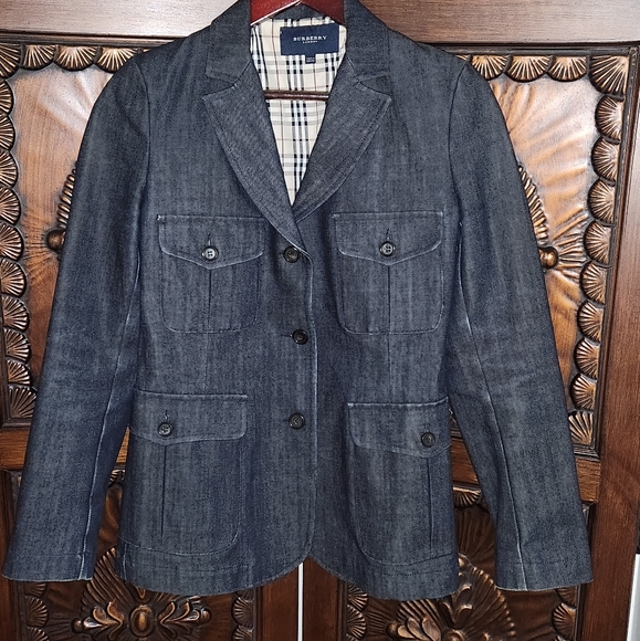 Authentic Burberry Denim Jacket - Picture 6 of 15
